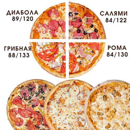 Пицца в Бендерах с доставкой - заказать в ресторане Street-Food